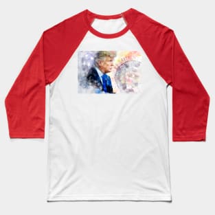 Donald Trump with Seal of the President and American flag Baseball T-Shirt